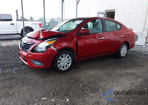 2017 Nissan Versa 1.6 Sv из США, поврежденный, VIN 3N1CN7AP2HK428663